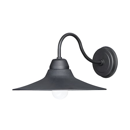 Maxim Lighting Dockside 1-Light 13.75" Wide Black Outdoor Wall Sconce 10114BK
